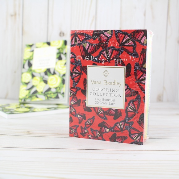 Vera Bradley | Office | Vera Bradley Coloring Collection 4 Books 8 ...
